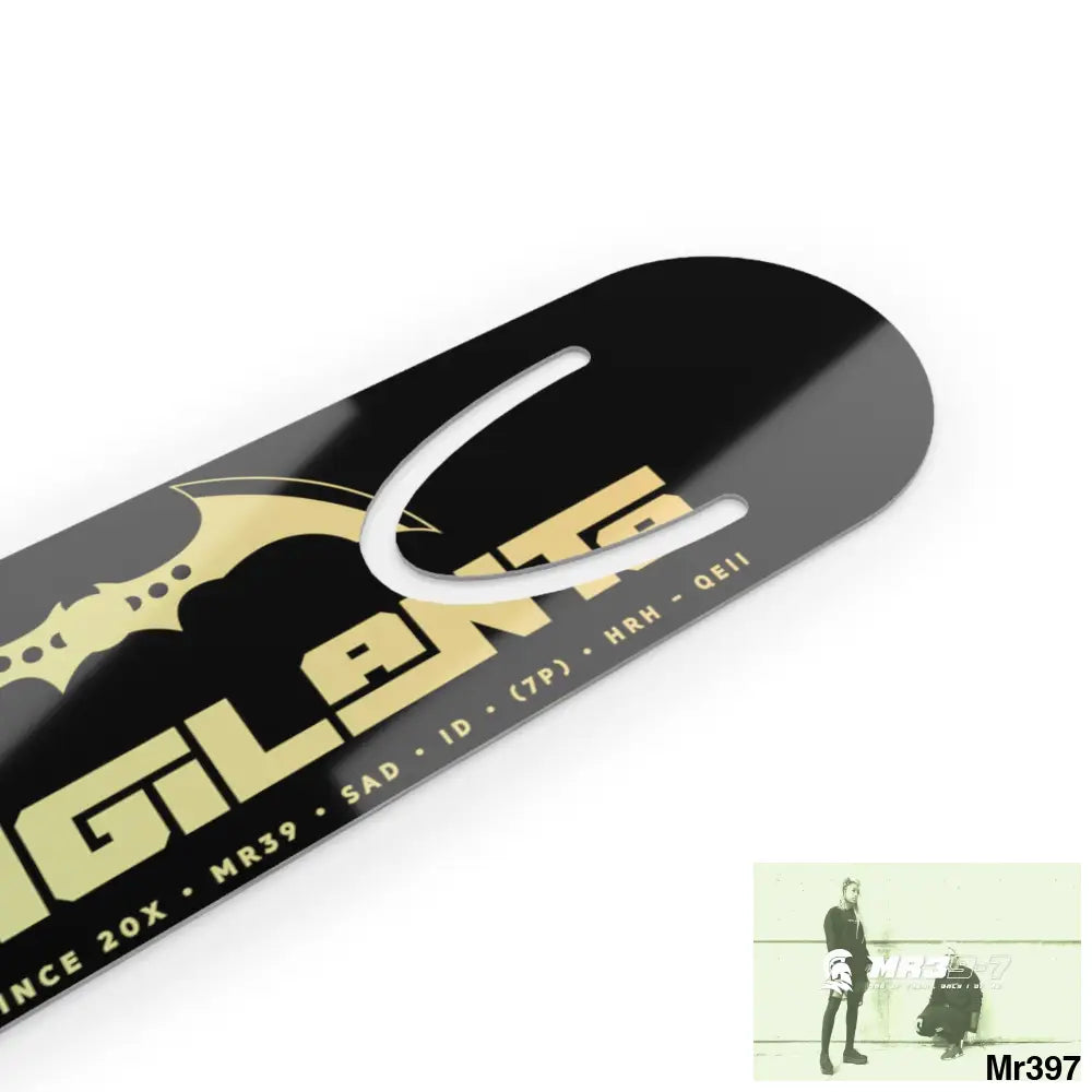 A1•Vigilante Bookmark One size / White Accessories