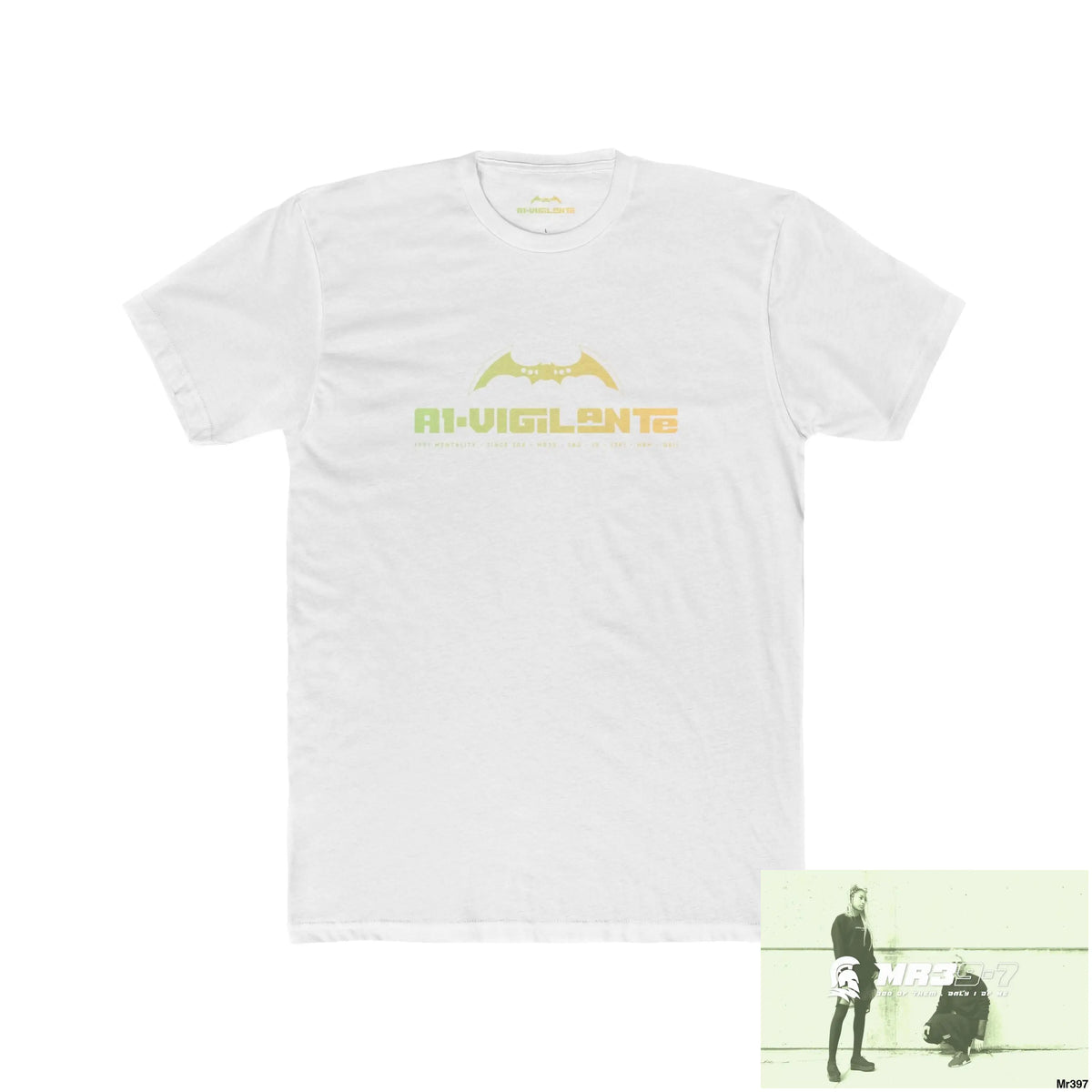 A1 Vigilante Choose Life Men’s Cotton Crew Tee Solid White / XS T-Shirt