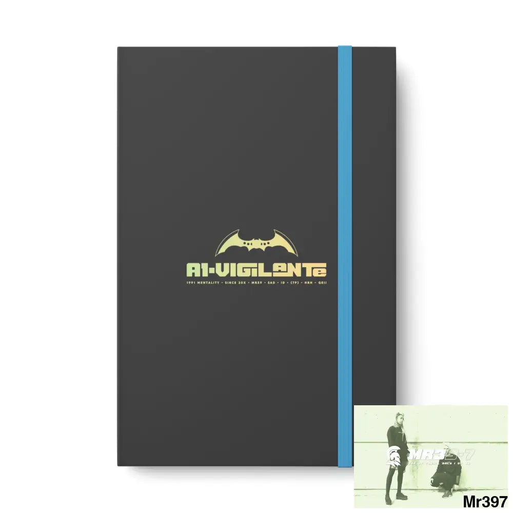 A1-Vigilante Color Contrast Notebook - Ruled 5.5’’ x 8.25’’ / Blue / Ruled line Paper products
