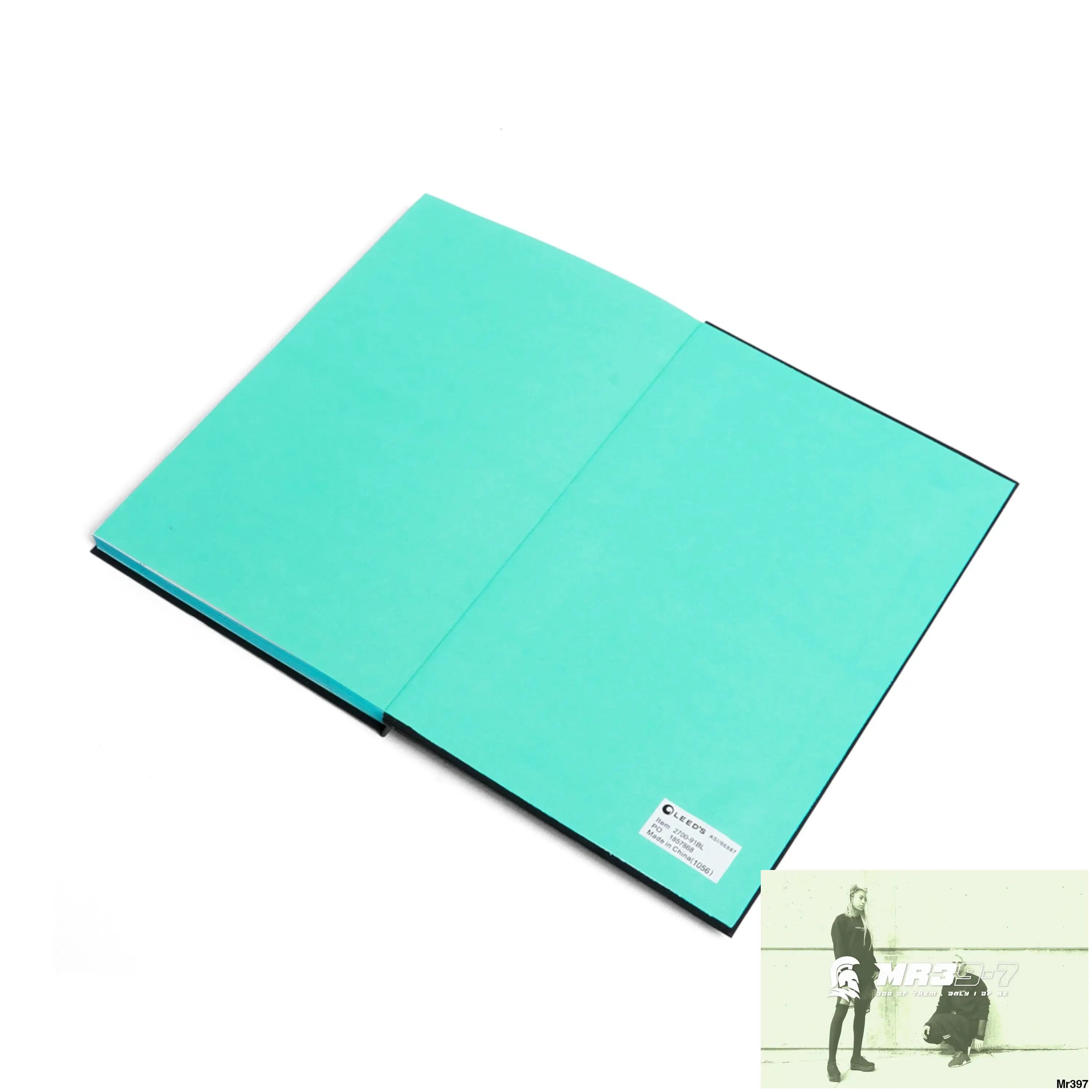 A1-Vigilante Color Contrast Notebook - Ruled Paper products