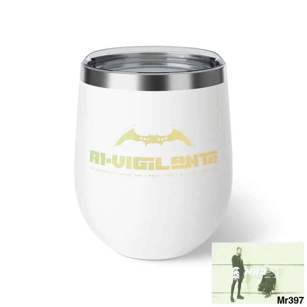 A1-Vigilante Copper Vacuum Insulated Cup 12oz White / 12oz Mug