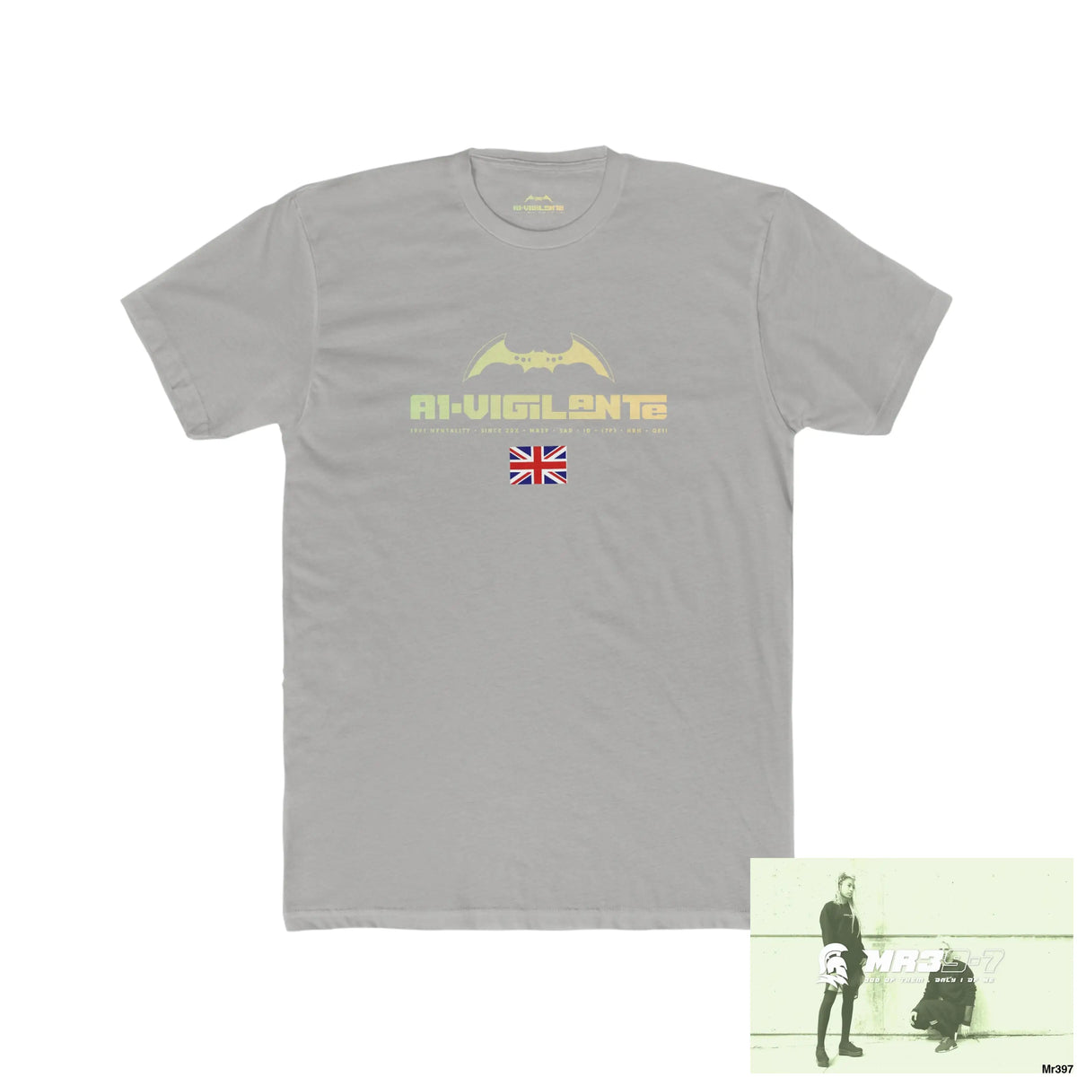 A1-Vigilante Create your own Adventures and your dreams will follow Men’s Cotton Crew Tee Solid Light Grey / S T-Shirt
