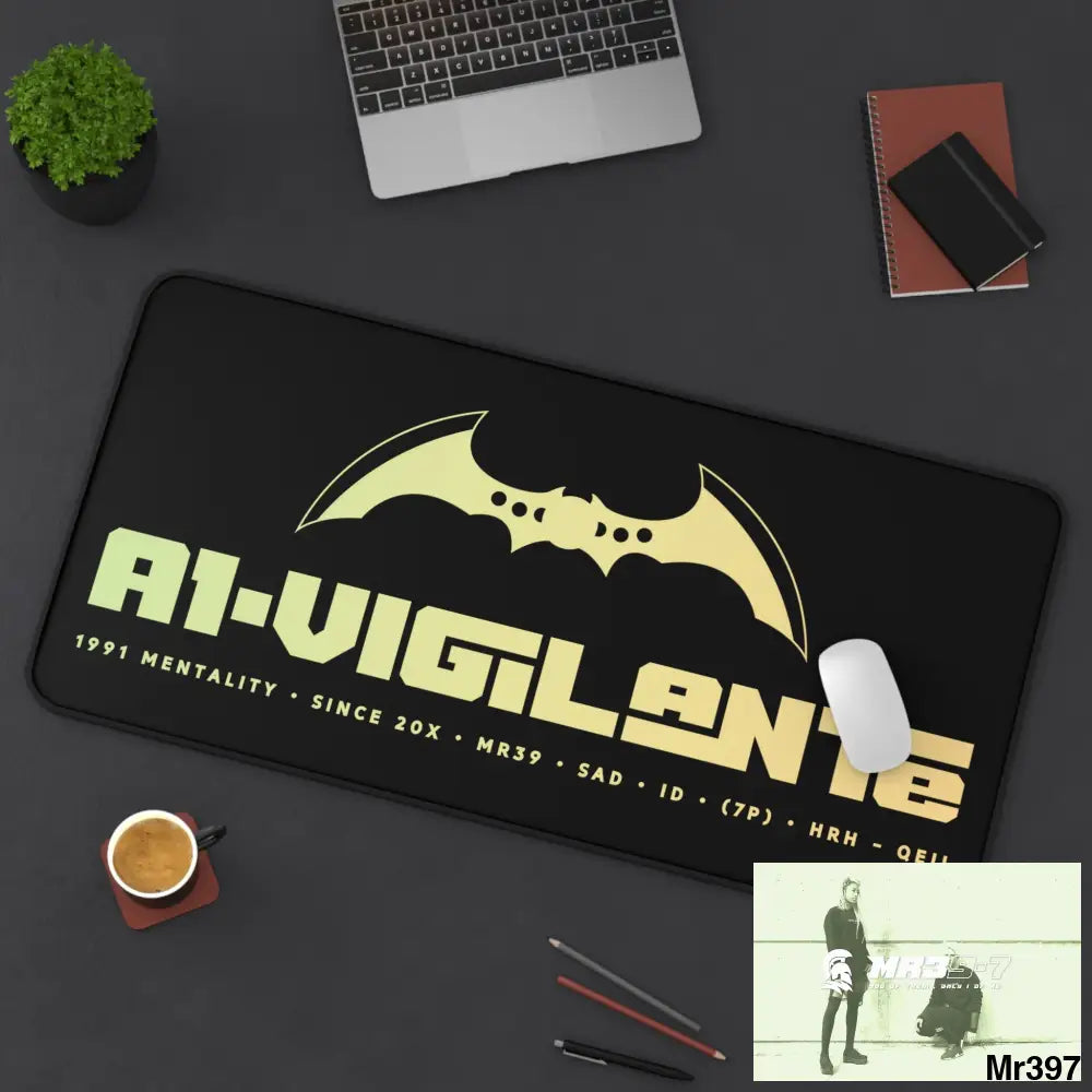 A1-Vigilante Desk Mat Home Decor
