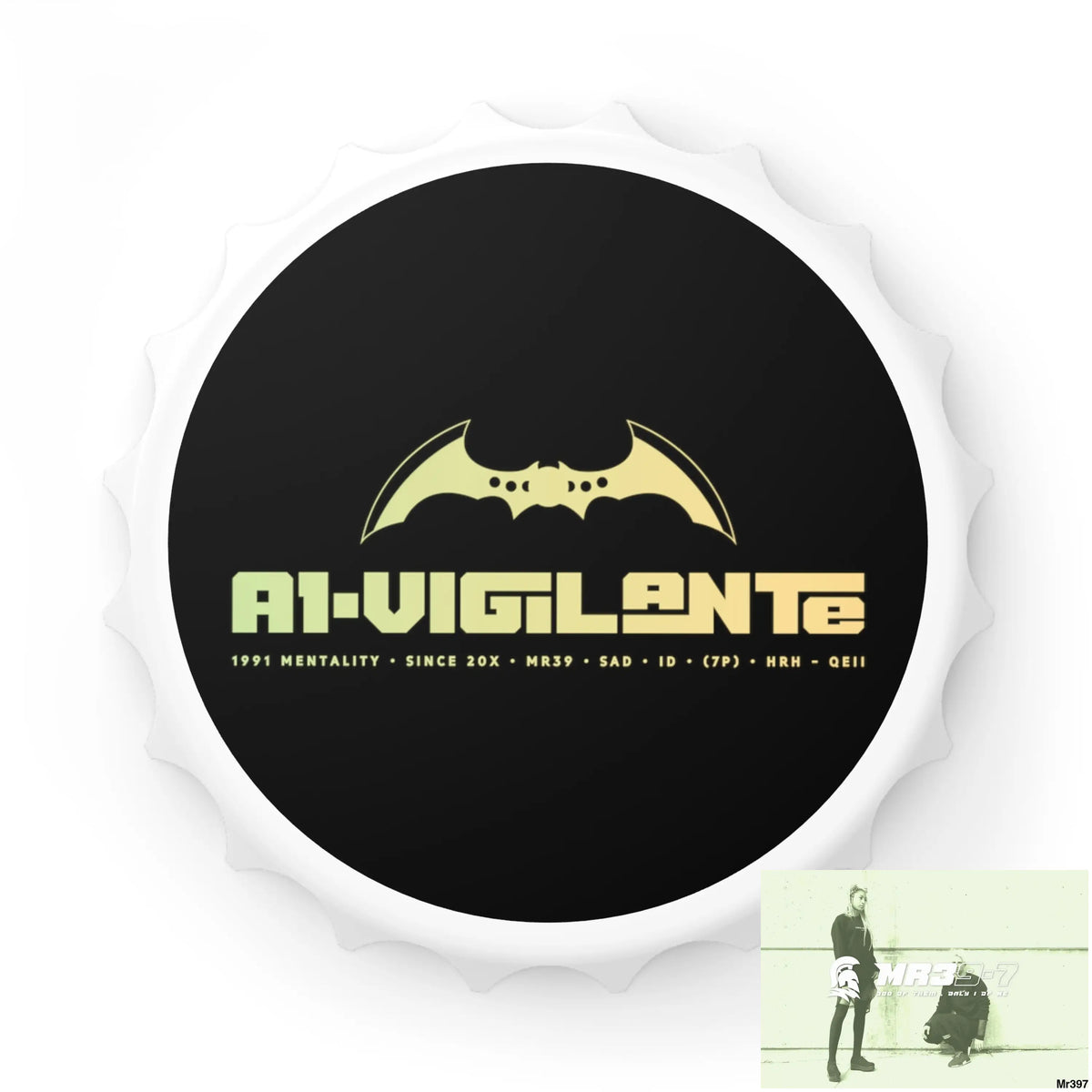 A1- Vigilante Edition Bottle Opener One size / White Accessories