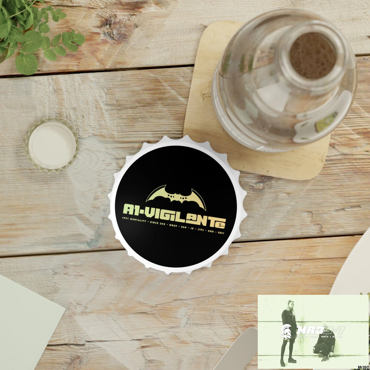 A1- Vigilante Edition Bottle Opener One size / White Accessories