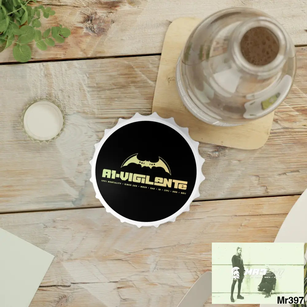 A1- Vigilante Edition Bottle Opener One size / White Accessories