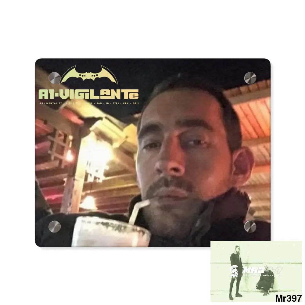 A1-Vigilante Egypt -Dahab December 2014 after the madness Acrylic Wall Art Panels 10″ x 8″ (Horizontal) / 0.25’’ Home