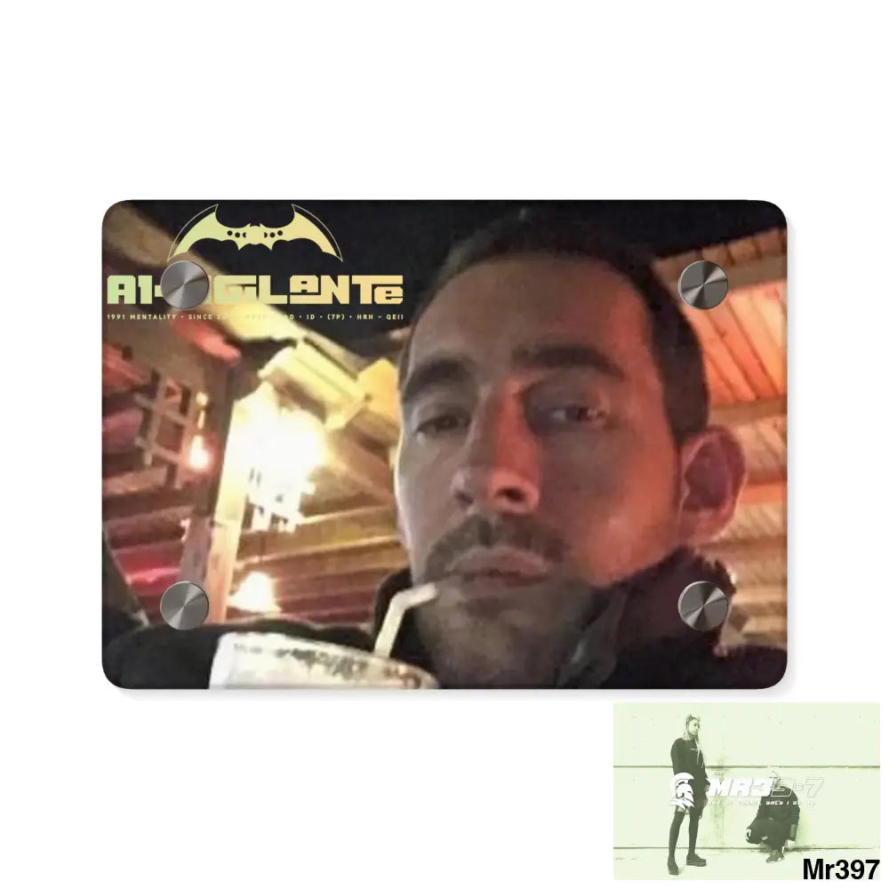 A1-Vigilante Egypt -Dahab December 2014 after the madness Acrylic Wall Art Panels 7’’ x 5’’ (Horizontal) / 0.25’’ Home