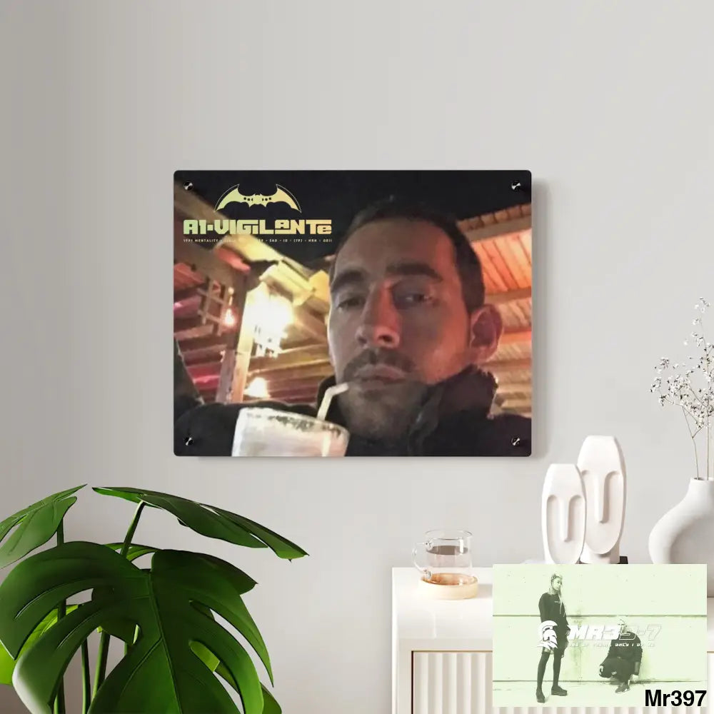 A1-Vigilante Egypt -Dahab December 2014 after the madness Acrylic Wall Art Panels Home Decor