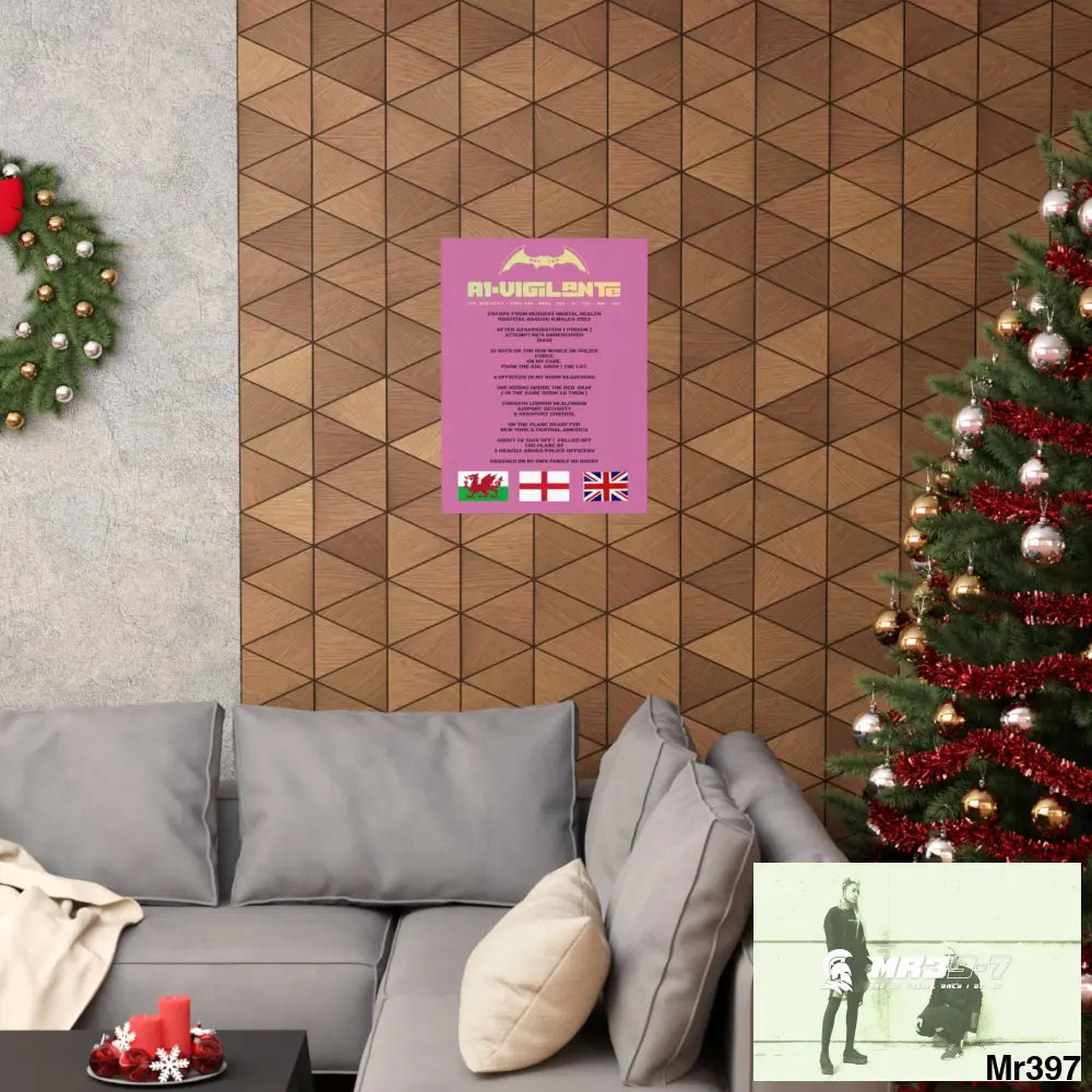 A1-Vigilante Escape from Hergest MH Hospital 2013 Matte Vertical Posters Poster