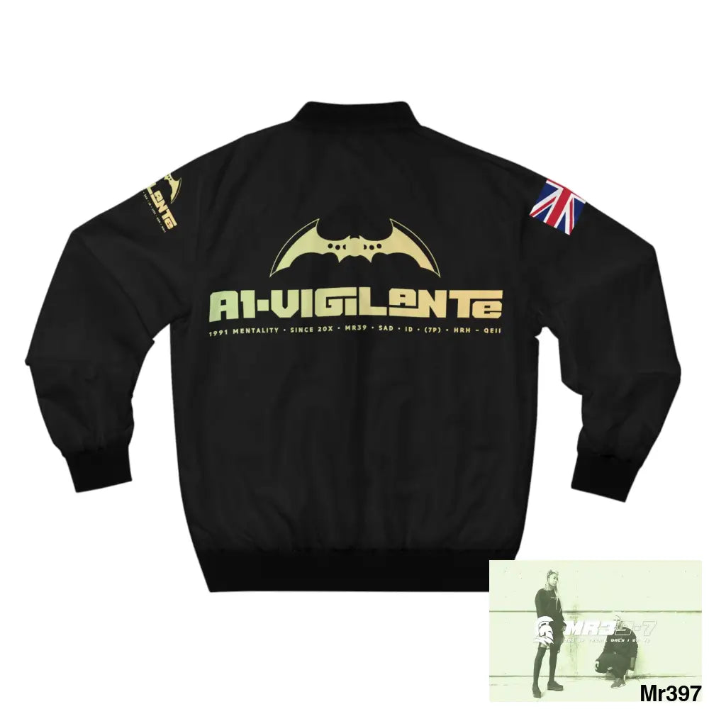 A1-Vigilante GBR Men’s Bomber Jacket (AOP) All Over Prints