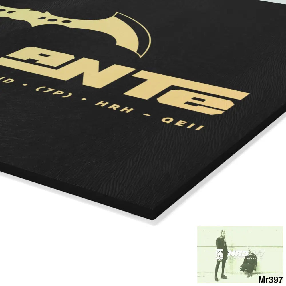 A1- Vigilante Glass Cutting Board Home Decor