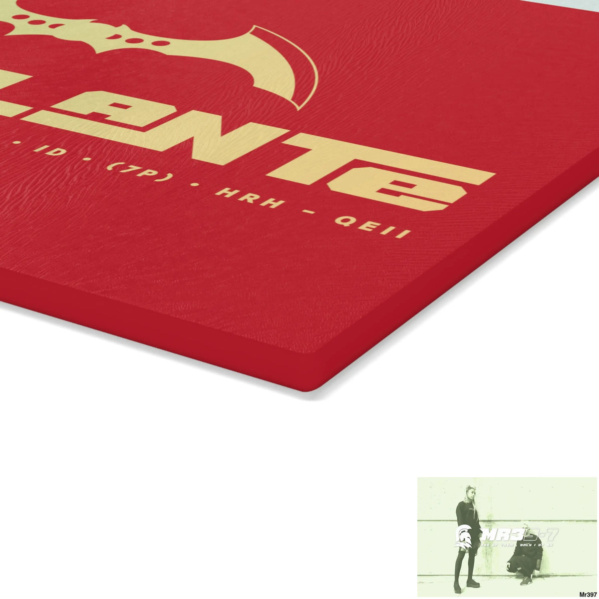 A1- Vigilante Glass Cutting Board Home Decor