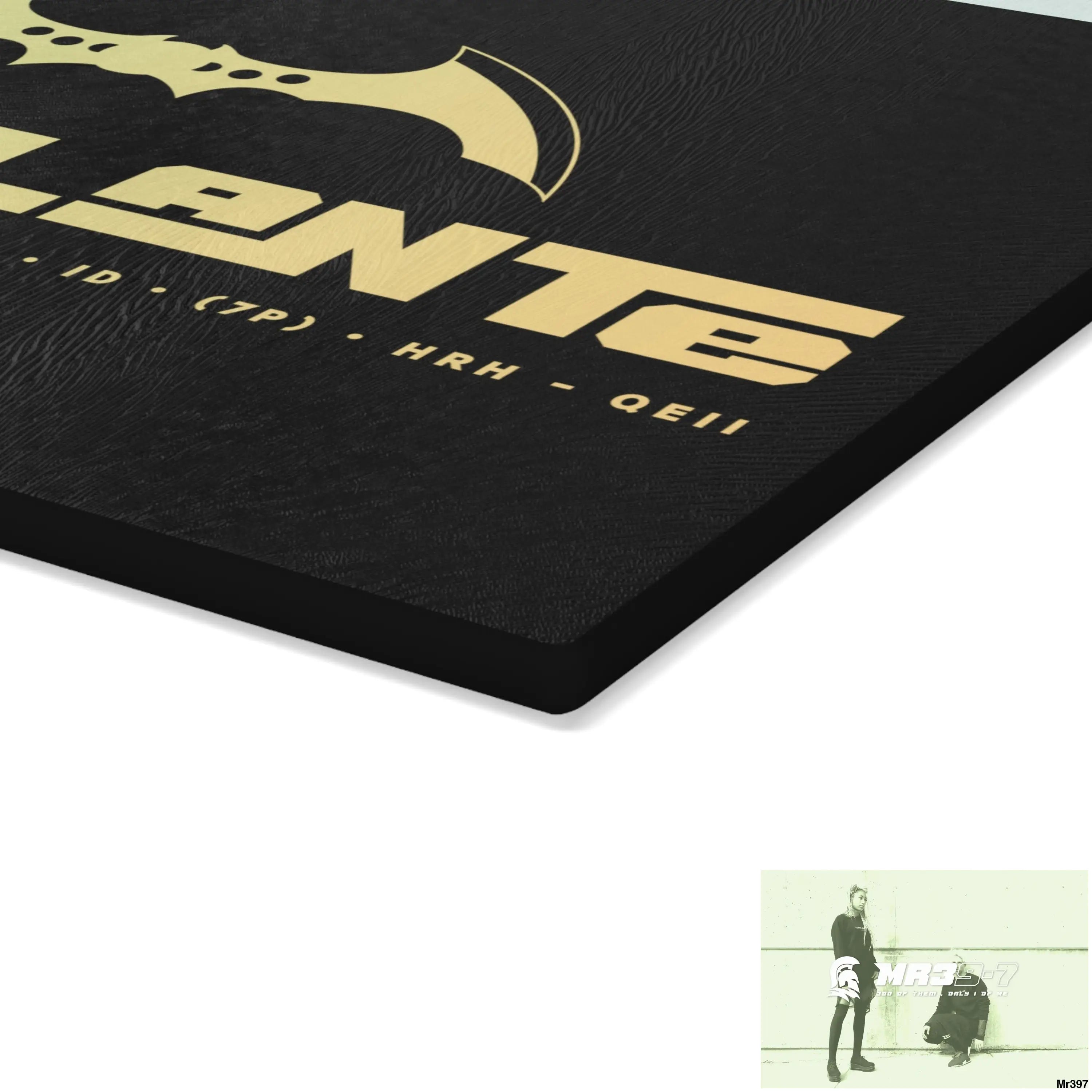A1- Vigilante Glass Cutting Board Home Decor
