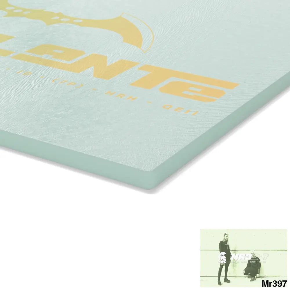 A1- Vigilante Glass Cutting Board Home Decor