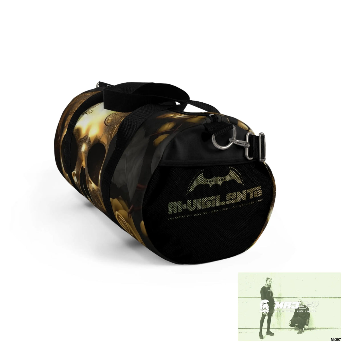 A1-Vigilante gothic Skulls & Roses Duffel Bag Bags