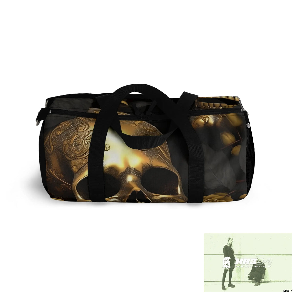 A1-Vigilante gothic Skulls & Roses Duffel Bag Bags