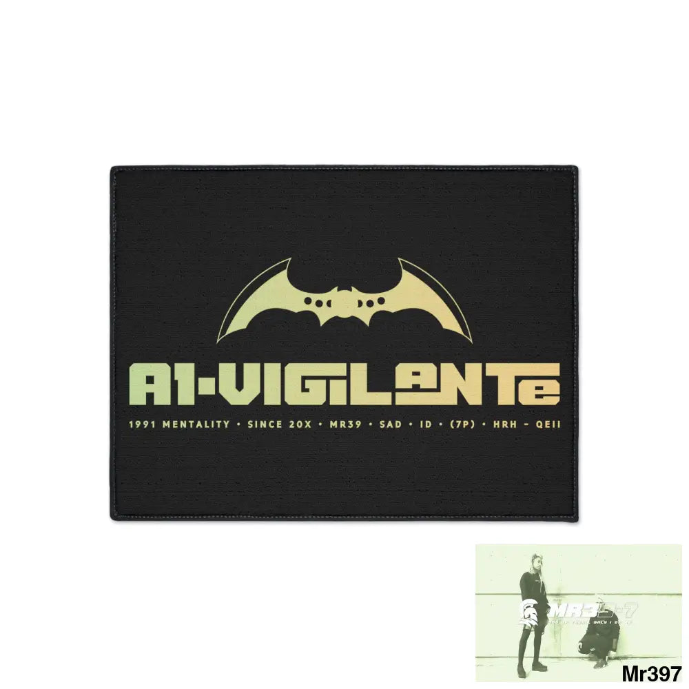 A1-Vigilante Heavy Duty Floor Mat 18’’ × 24’’ Home Decor