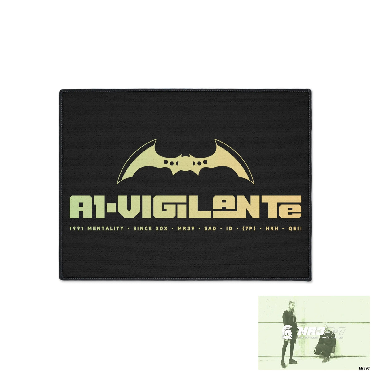 A1-Vigilante Heavy Duty Floor Mat 18’’ × 24’’ Home Decor