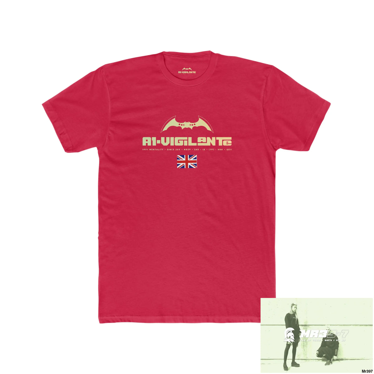 A1-Vigilante I see the Assassins have failed Men’s Cotton Crew Tee Solid Red / XS T-Shirt
