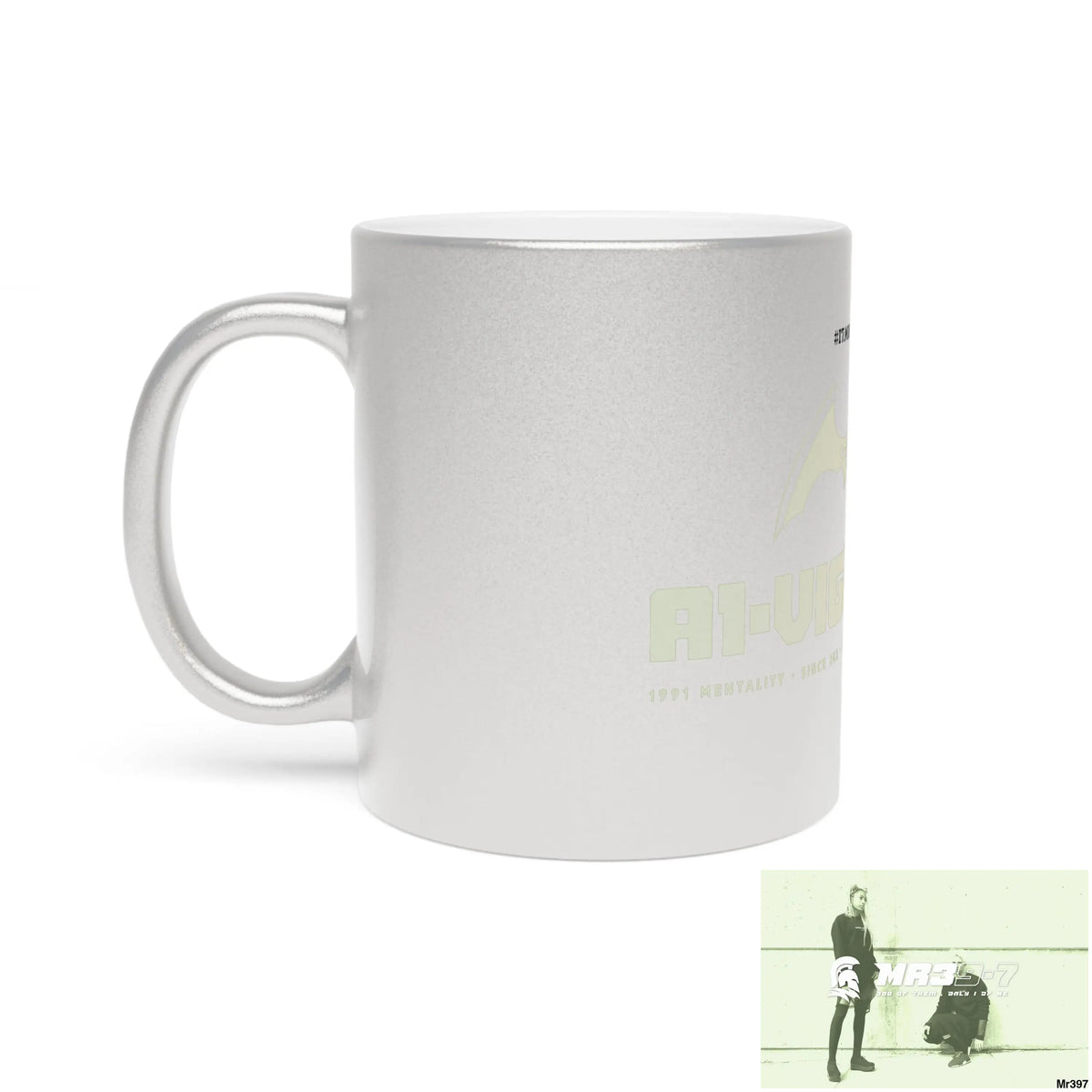 A1-Vigilante #I7MI6A1London Metallic Mug (Silver\Gold) Mug