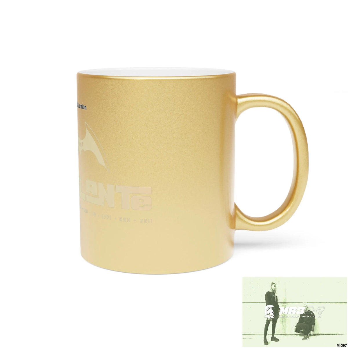 A1-Vigilante #I7MI6A1London Metallic Mug (Silver\Gold) Mug
