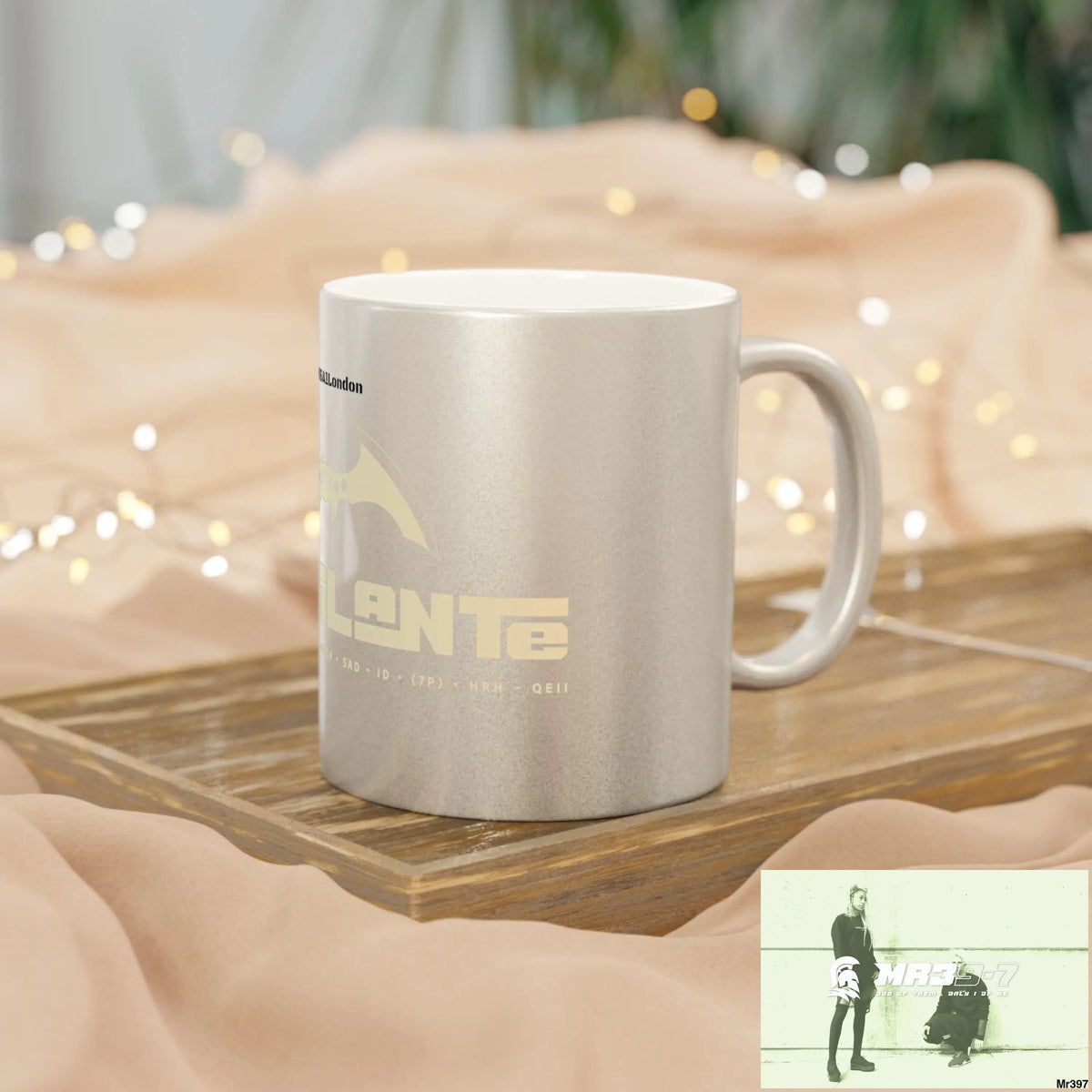 A1-Vigilante #I7MI6A1London Metallic Mug (Silver\Gold) Mug