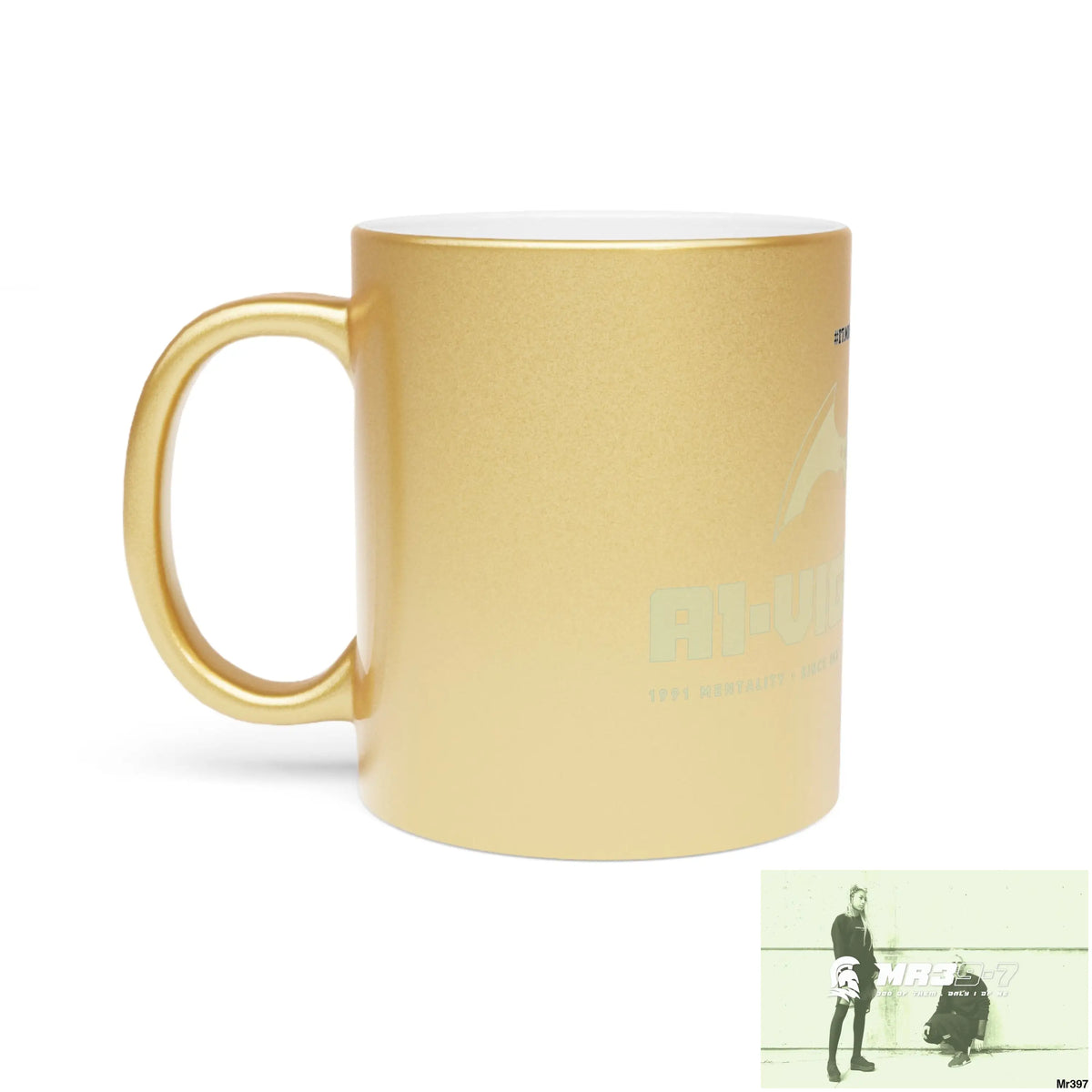 A1-Vigilante #I7MI6A1London Metallic Mug (Silver\Gold) Mug