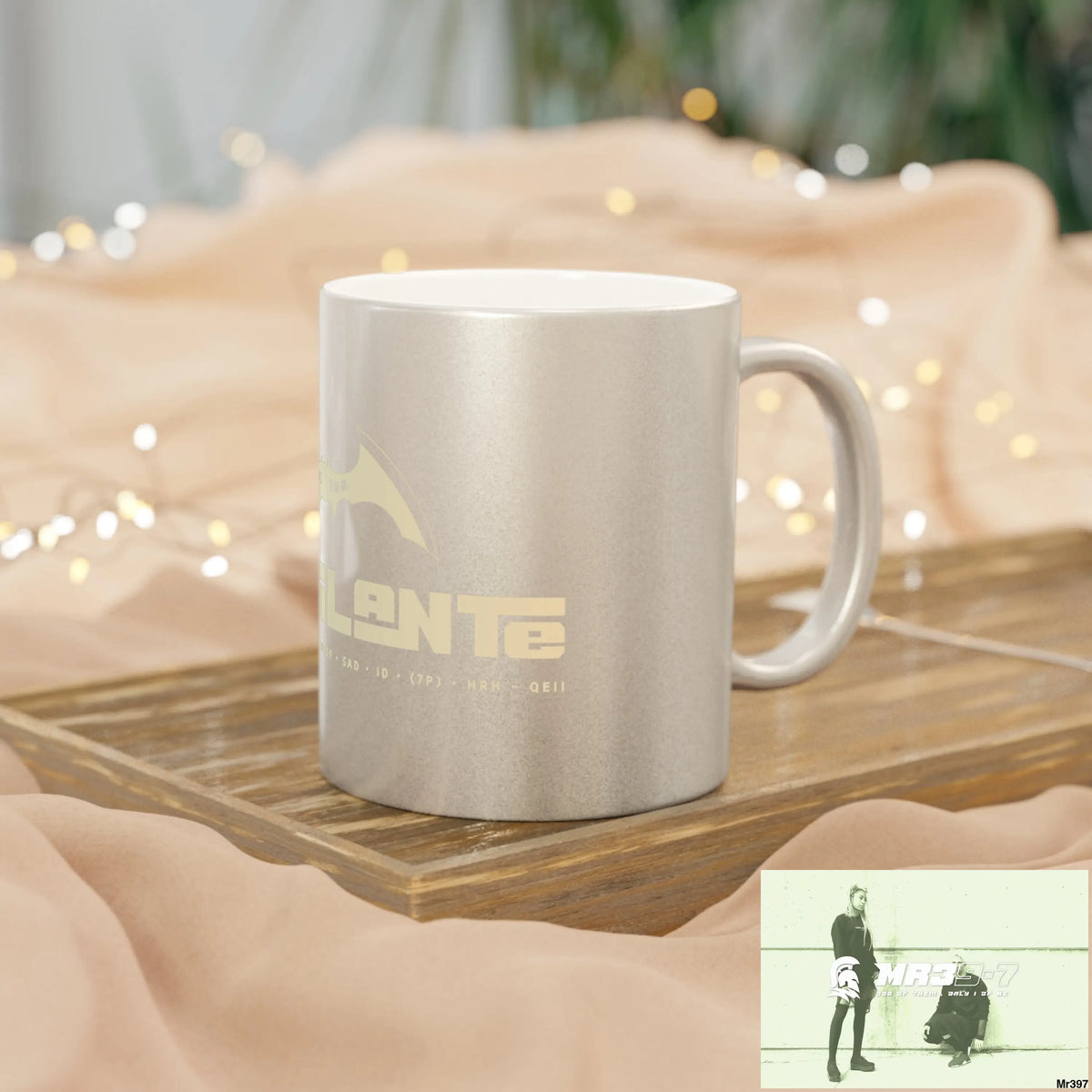 A1-Vigilante #I7MI6A1London Metallic Mug (Silver\Gold) Mug