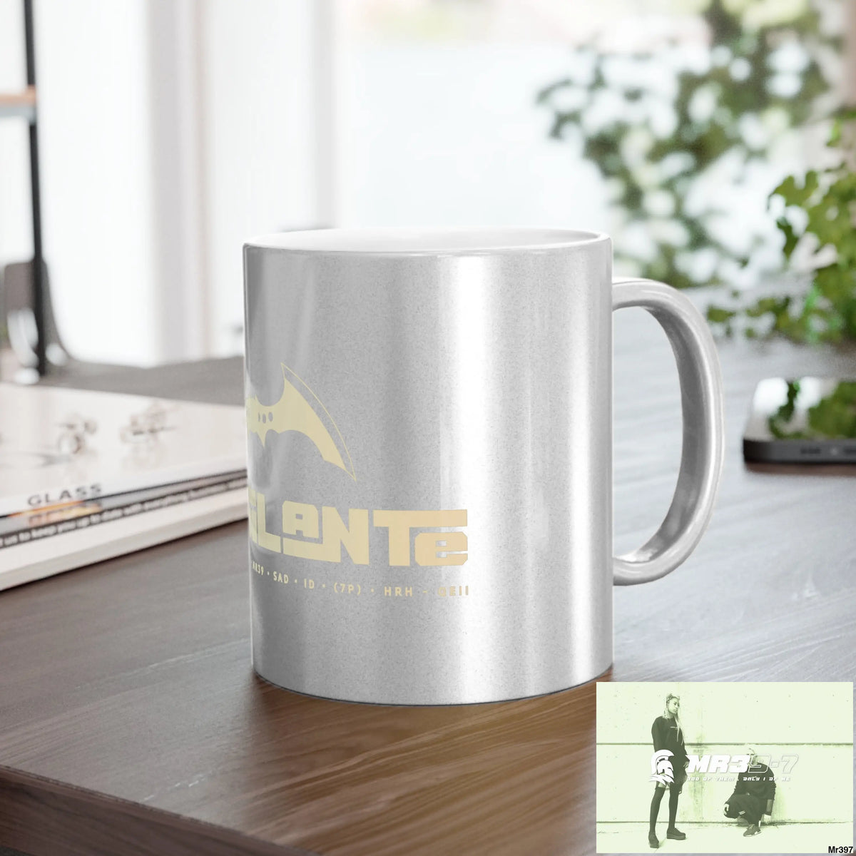 A1-Vigilante #I7MI6A1London Metallic Mug (Silver\Gold) Mug