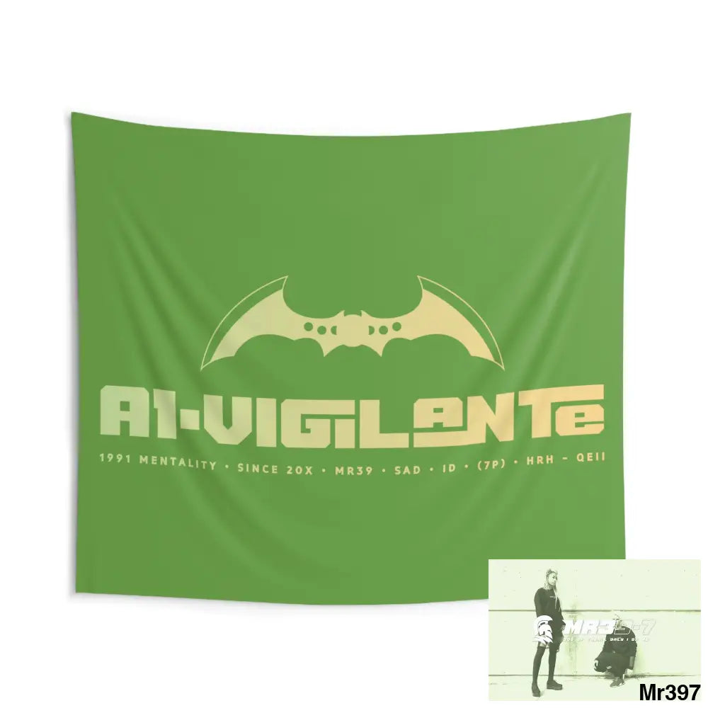 A1-Vigilante Indoor Wall Tapestries 104’’ × 88’’ Home Decor