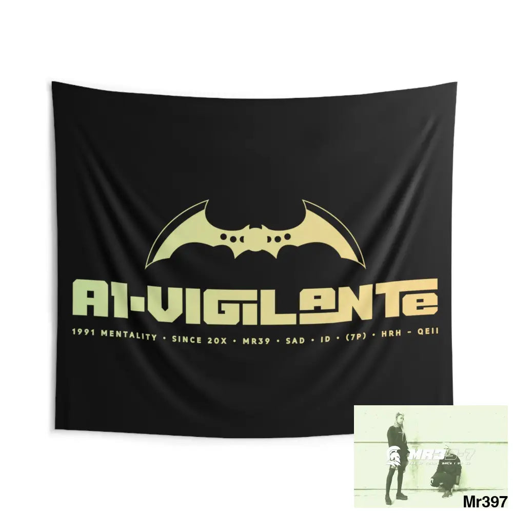 A1-Vigilante Indoor Wall Tapestries 104’’ × 88’’ Home Decor