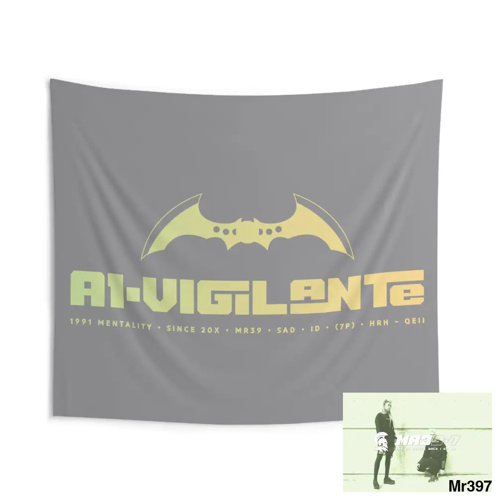A1-Vigilante Indoor Wall Tapestries 104’’ × 88’’ Home Decor