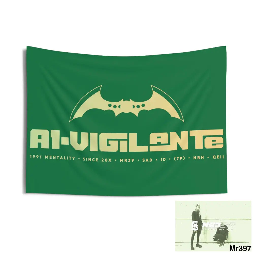 A1-Vigilante Indoor Wall Tapestries 36’’ × 26’’ Home Decor