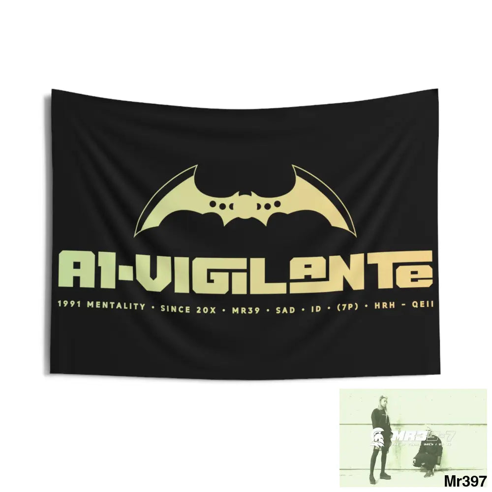 A1-Vigilante Indoor Wall Tapestries 36’’ × 26’’ Home Decor