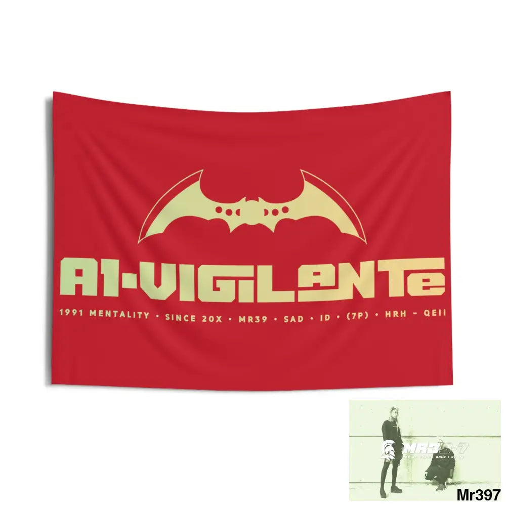 A1-Vigilante Indoor Wall Tapestries 36’’ × 26’’ Home Decor