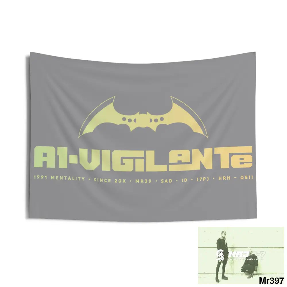 A1-Vigilante Indoor Wall Tapestries 36’’ × 26’’ Home Decor