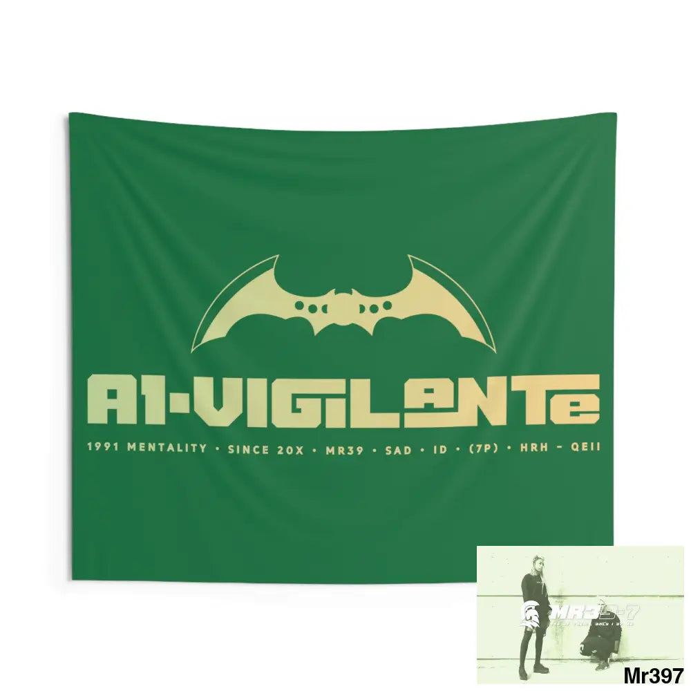 A1-Vigilante Indoor Wall Tapestries 60’’ × 50’’ Home Decor