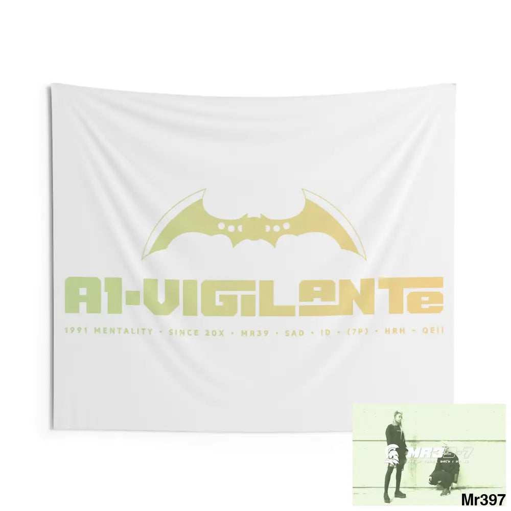 A1-Vigilante Indoor Wall Tapestries 60’’ × 50’’ Home Decor