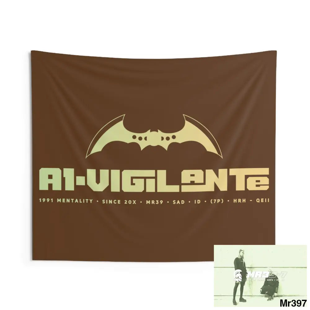 A1-Vigilante Indoor Wall Tapestries 60’’ × 50’’ Home Decor