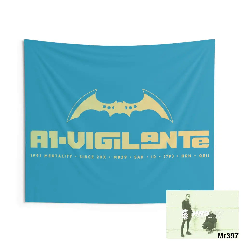 A1-Vigilante Indoor Wall Tapestries 60’’ × 50’’ Home Decor