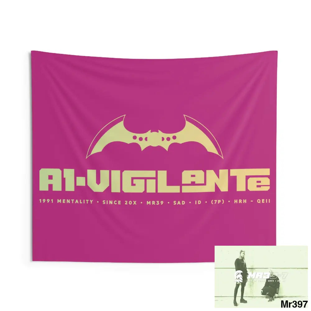 A1-Vigilante Indoor Wall Tapestries 60’’ × 50’’ Home Decor