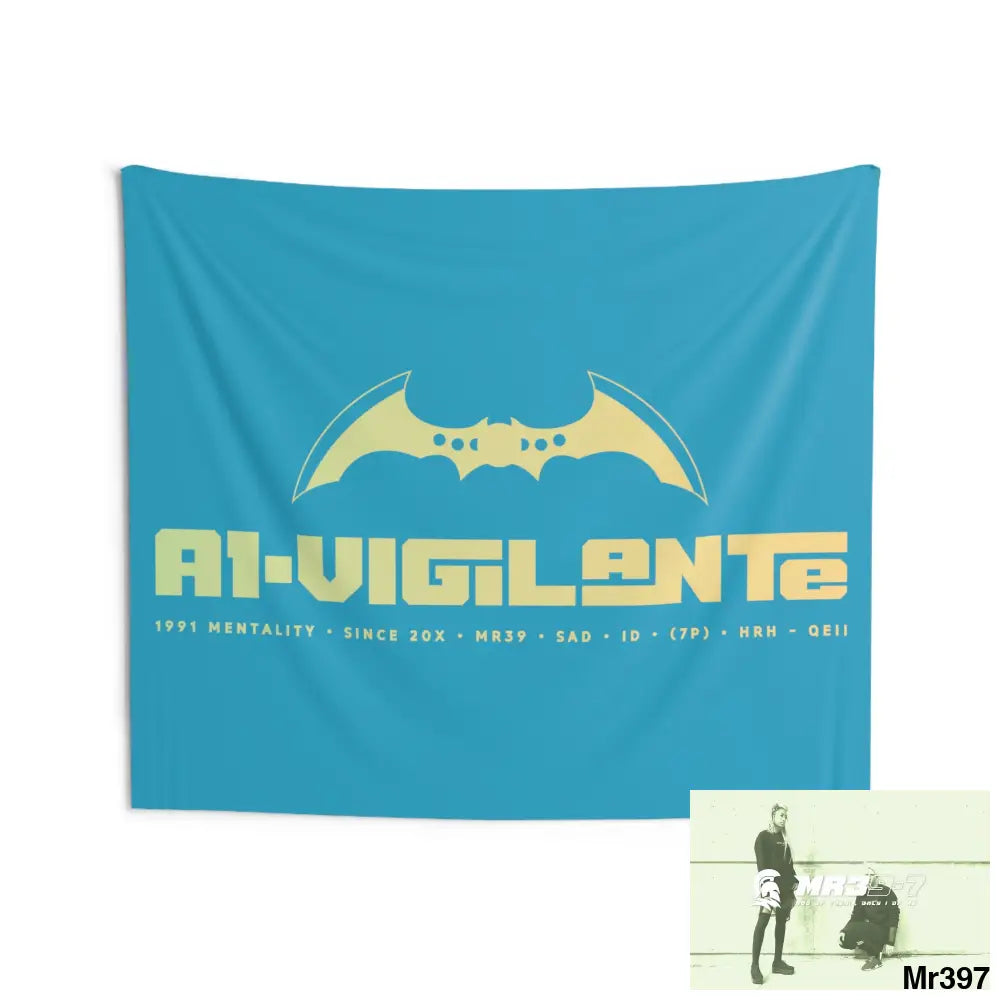 A1-Vigilante Indoor Wall Tapestries 80’’ × 68’’ Home Decor