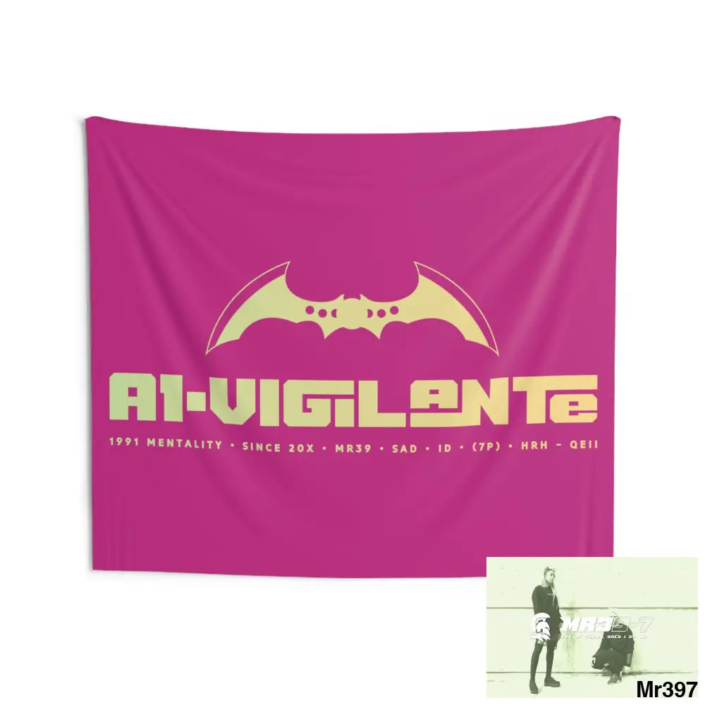 A1-Vigilante Indoor Wall Tapestries 80’’ × 68’’ Home Decor