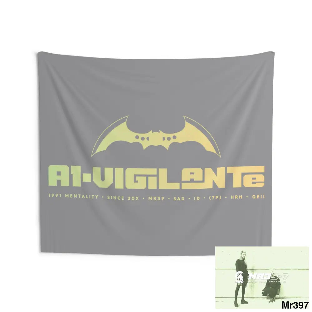 A1-Vigilante Indoor Wall Tapestries 80’’ × 68’’ Home Decor