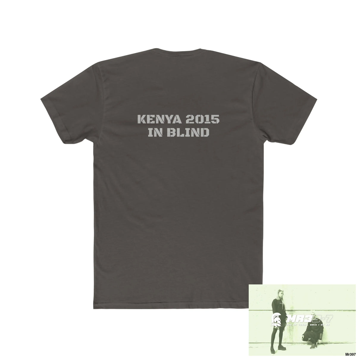 A1-Vigilante Kenya 2015 Men’s Cotton Crew Tee T-Shirt
