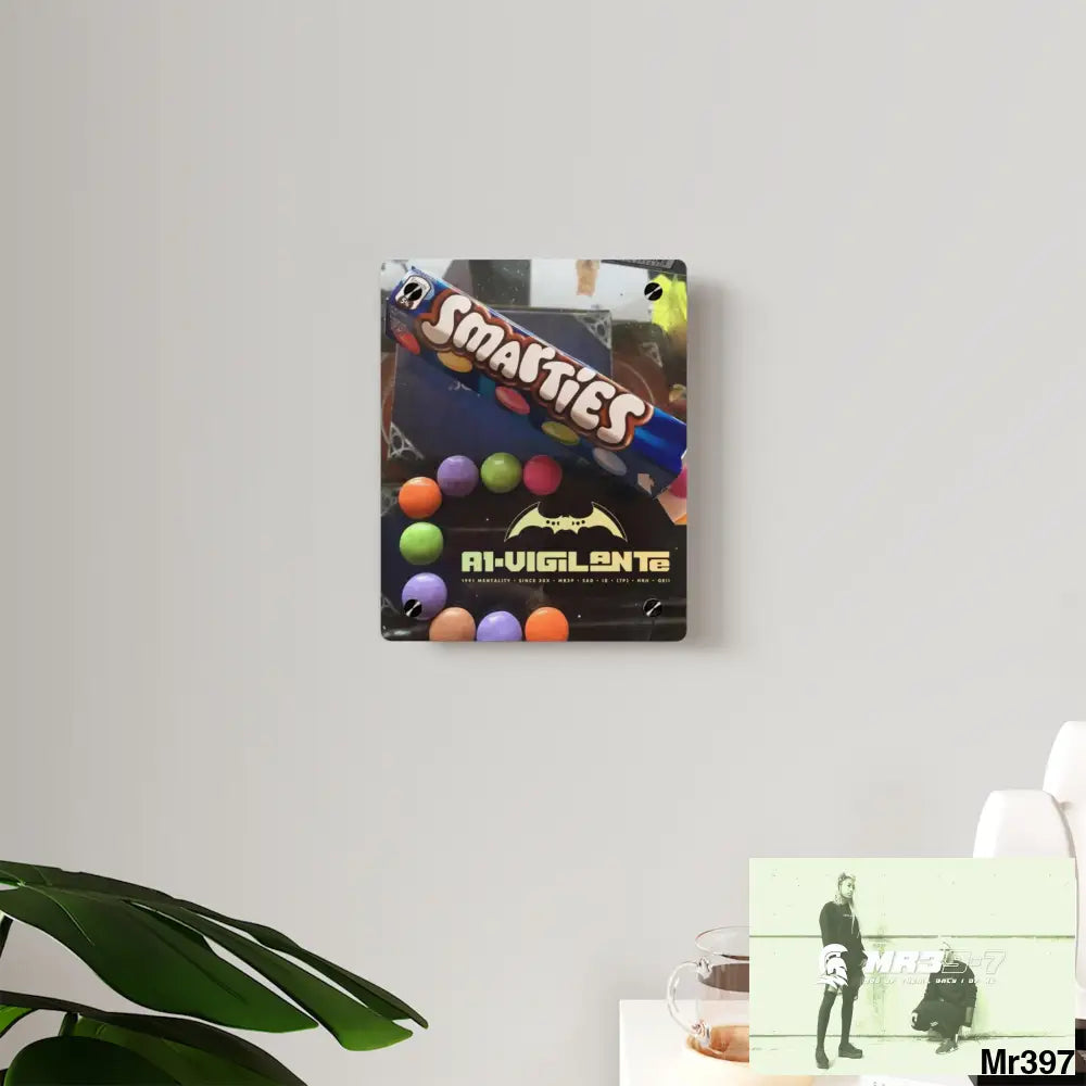 A1-Vigilante Kenya into Barmouth 2015 off train 2015.C3D Smarties Acrylic Wall Art Panel Home Decor