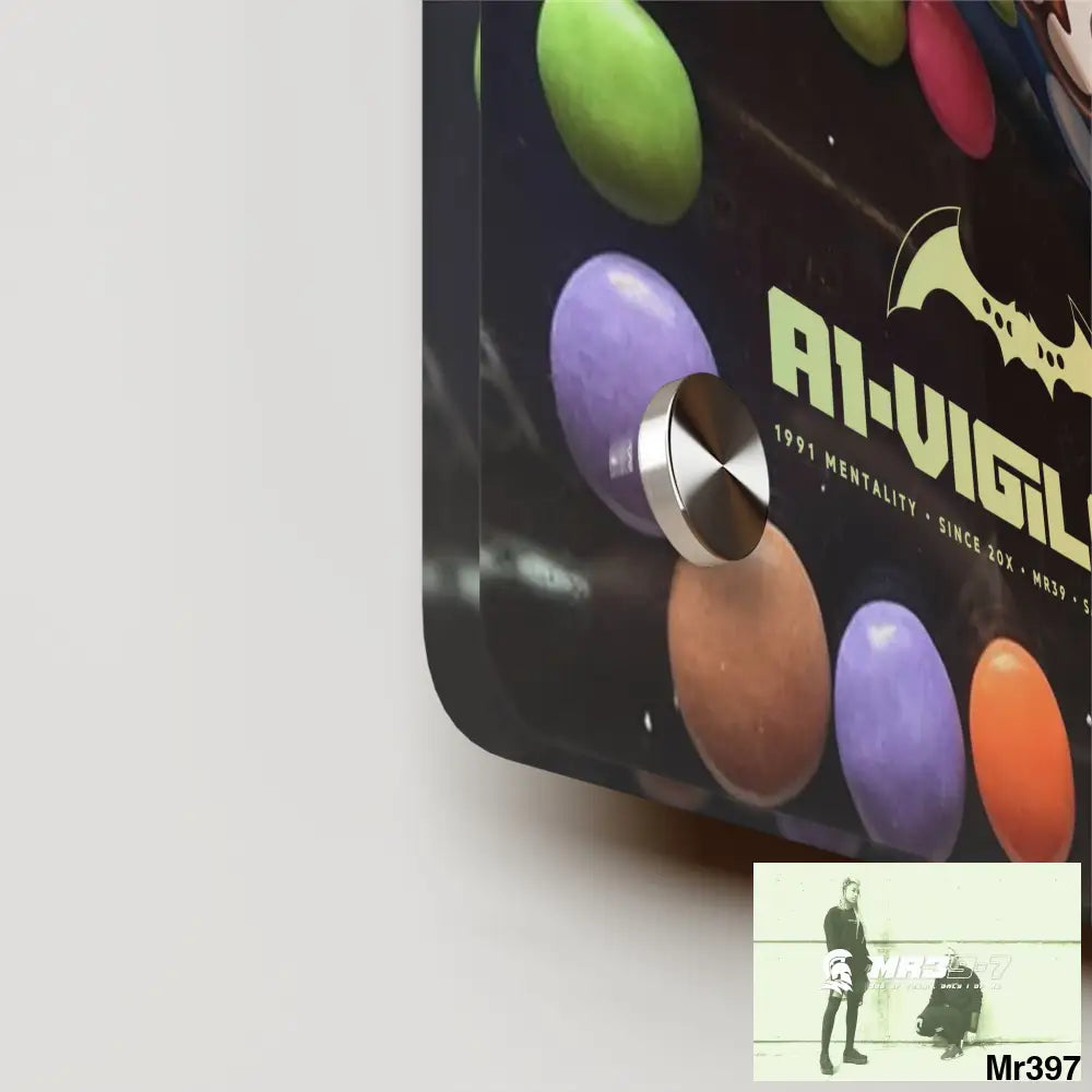 A1-Vigilante Kenya into Barmouth 2015 off train 2015.C3D Smarties Acrylic Wall Art Panel Home Decor