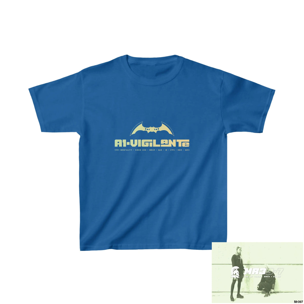 A1-Vigilante Kids Heavy Cotton™ Tee XS / Royal Kids clothes