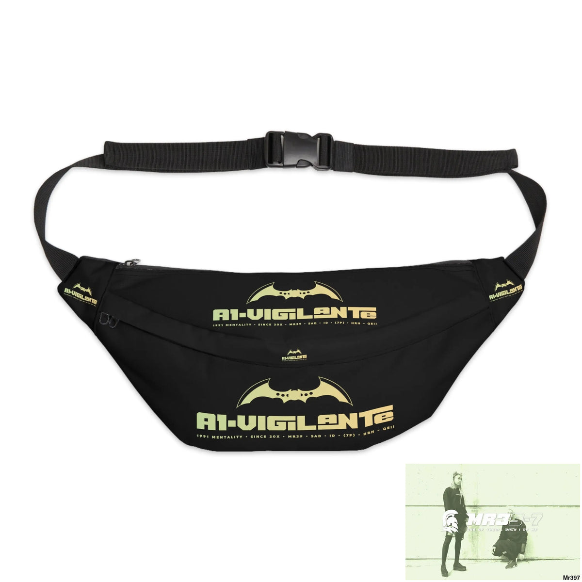 A1- Vigilante Large Fanny Pack 8’’ × 9’’ × 4’’ Bags